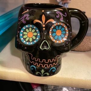 Day of the dead skull, coffee cup